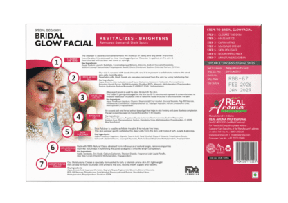Real Aroma Bridal Glow Facial Kit
