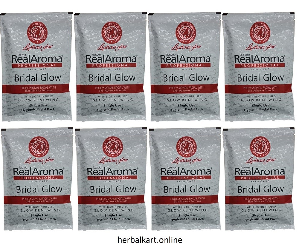 real aroma bridal glow facial kit