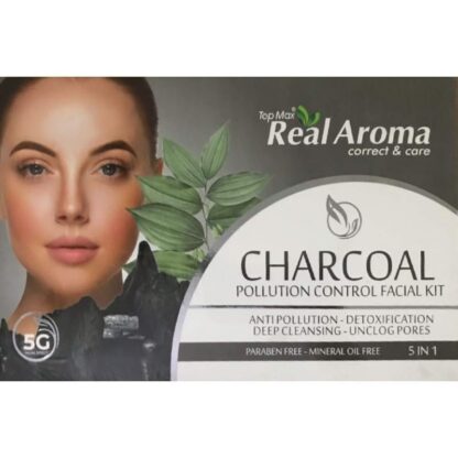 real aroma facial kit charcol