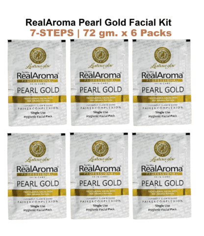 Real Aroma Facial Kit Pearl Gold