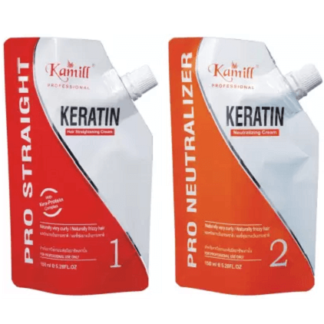 Kamill Keratin Straightening & Neutralizer Kit