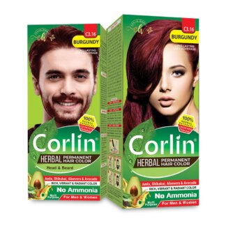 Corlin Hair Color Cream Burgundy