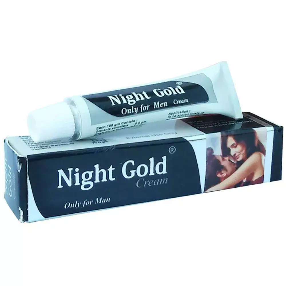 Night Gold Cream 15 Gm | Best Time Delay Cream - HERBAL KART