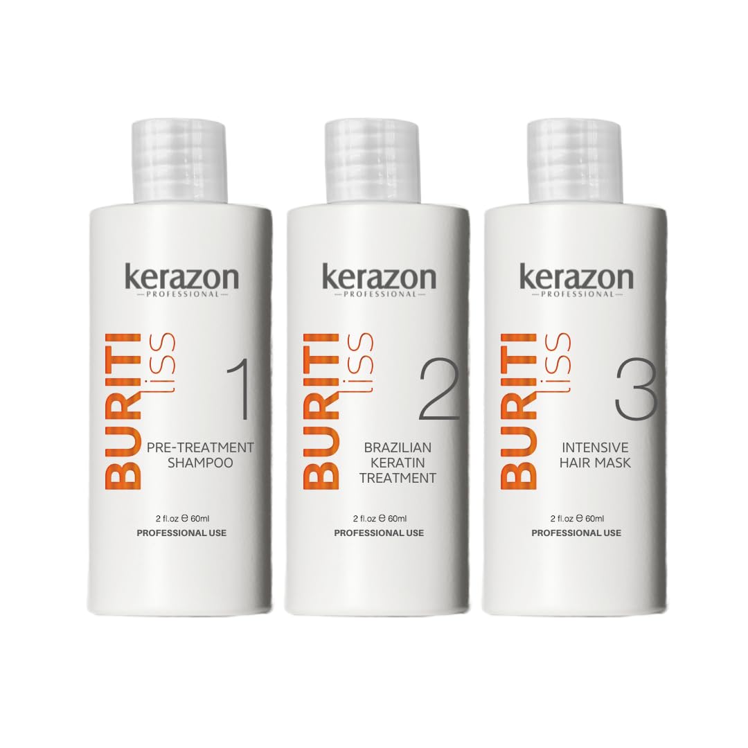 Brazilian Keratin Treatment Complex Blowout KERAZON Kit 2oz 60ml HERBALKART