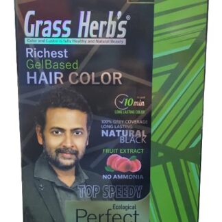 Grass Herbs Natural Fruit Extract Healthy Hair Dye Black Hair Color 1000 Ml