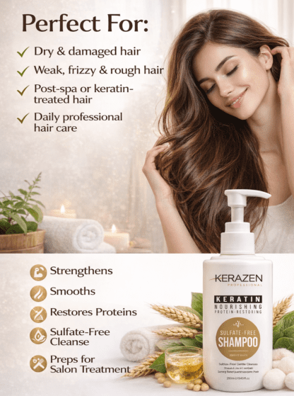 KERAZEN Keratin Shampoo
