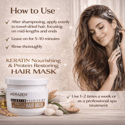 KERAZEN PROFESSIONAL Keratin Protein Repair Hair Mask