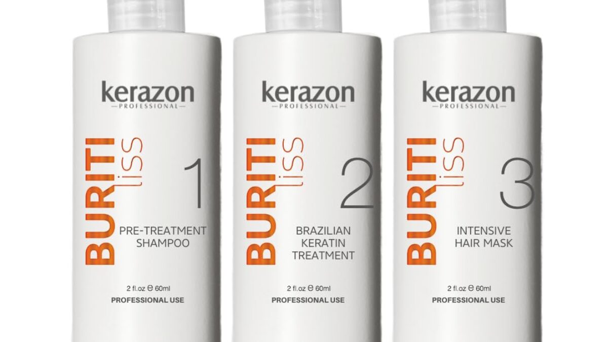 Brazilian Keratin Treatment Complex Blowout KERAZON Kit 2oz 60ml HERBALKART